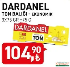 DARDANEL TON BALIĞI - EKONOMİK 4'LÜ